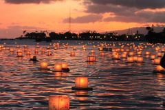 Độc đáo nghìn ngọn nến thắp sáng nước Nhật trong lễ Vu Lan